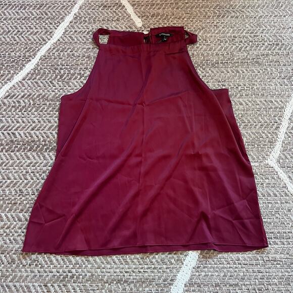 41 Hawthorne Satin High neck blouse Sz XL - Picture 1 of 5
